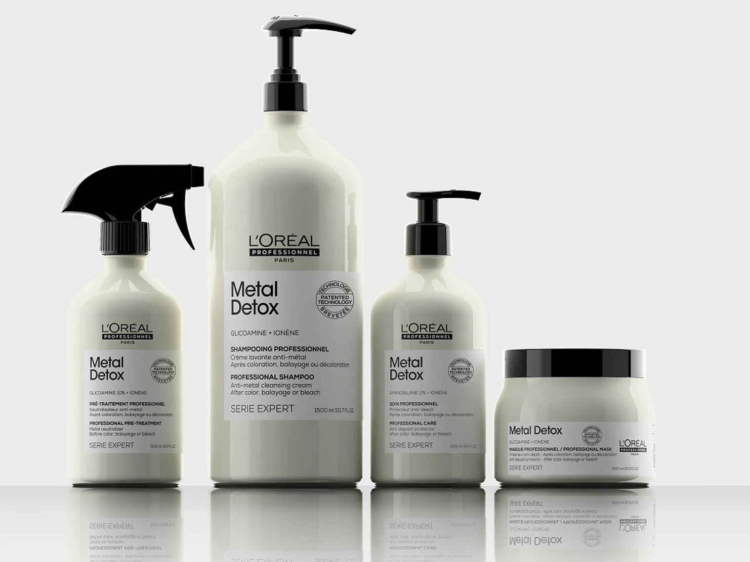 Desvende o poder da glicoamina no Metal Detox. Revolucione sua rotina capilar para fios resistentes e cores vibrantes. Transforme-se com confiança e brilho incomparável.
