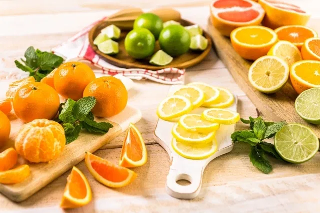 Vitamina c: Frutas cítricas ricas em vitamina C para cuidados com a pele e saúde natural