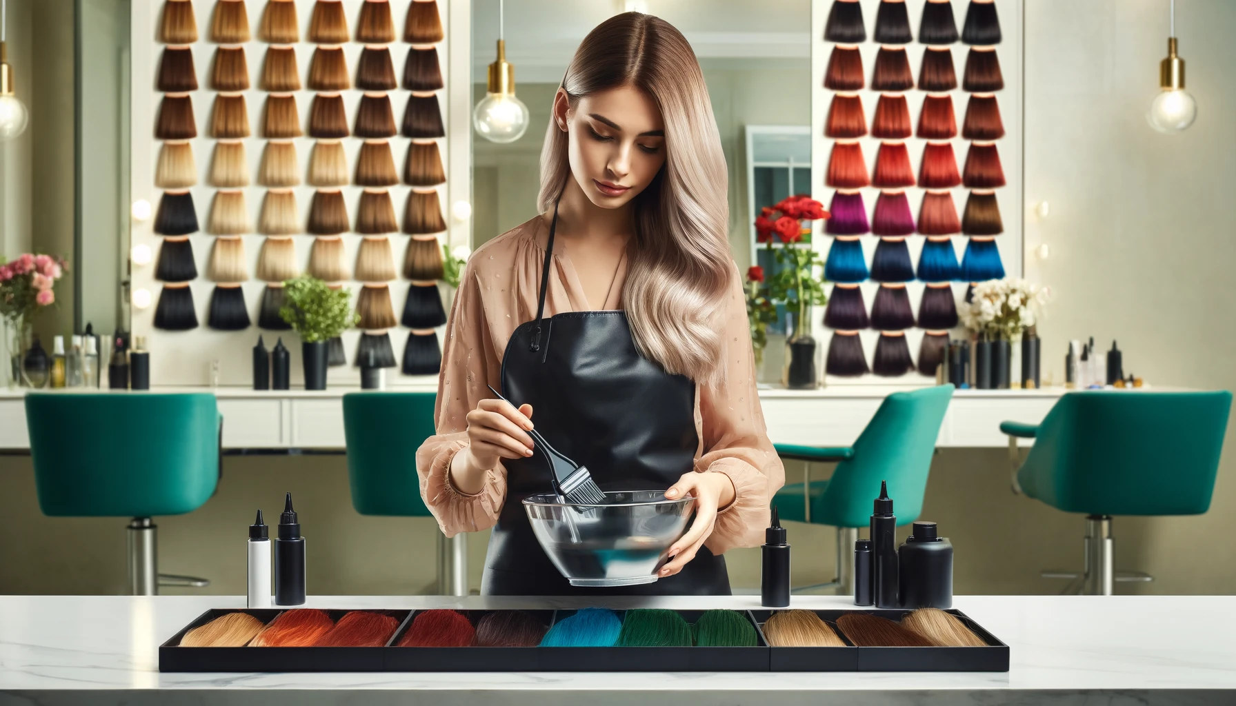 Explore o guia completo de colorimetria capilar para transformar sua técnica de coloração e alcançar resultados perfeitos