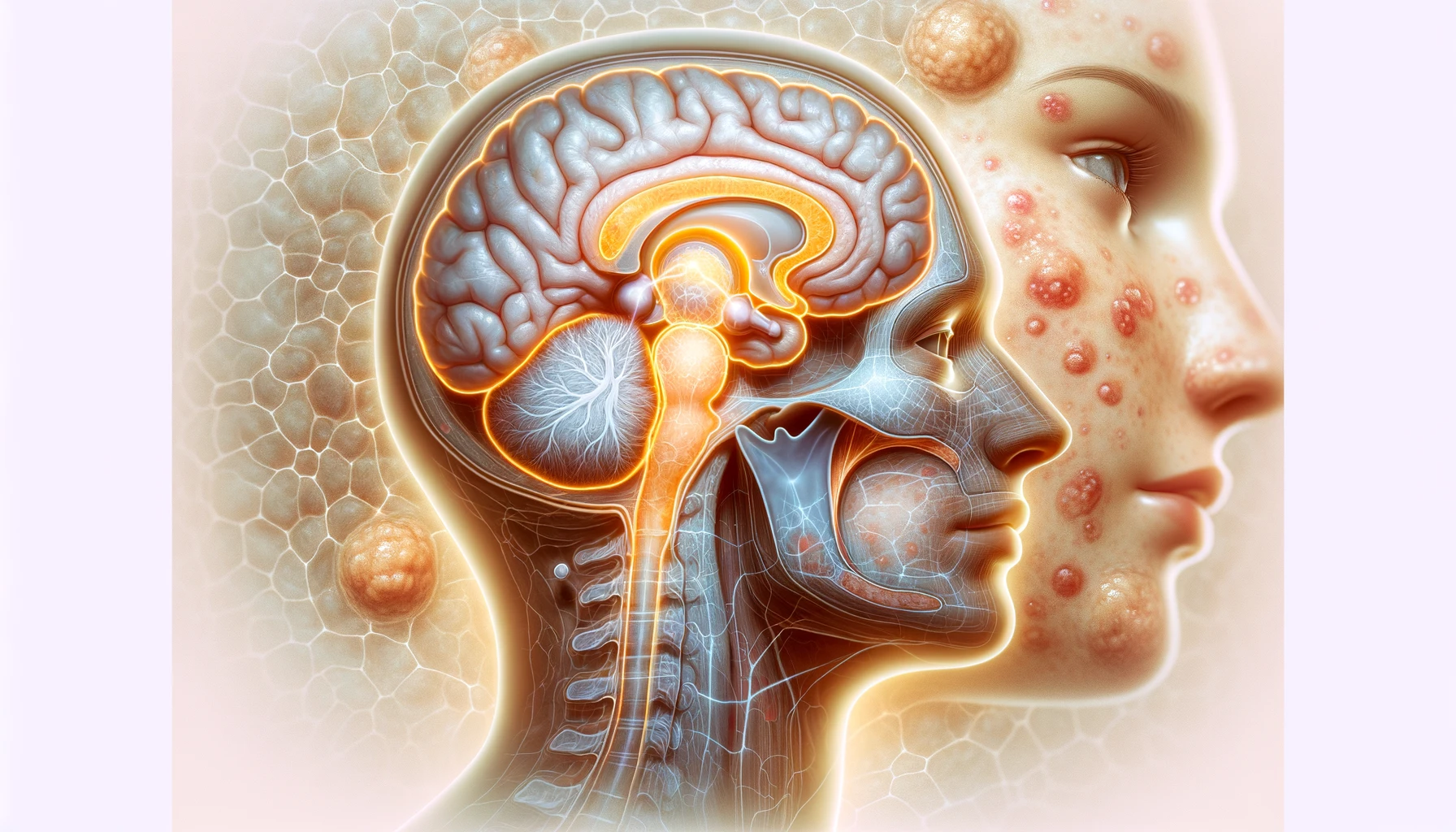 Descubra como a glândula hipófise influencia o surgimento da acne através de seus hormônios. Entenda a relação hormonal e encontre soluções para uma pele mais saudável.