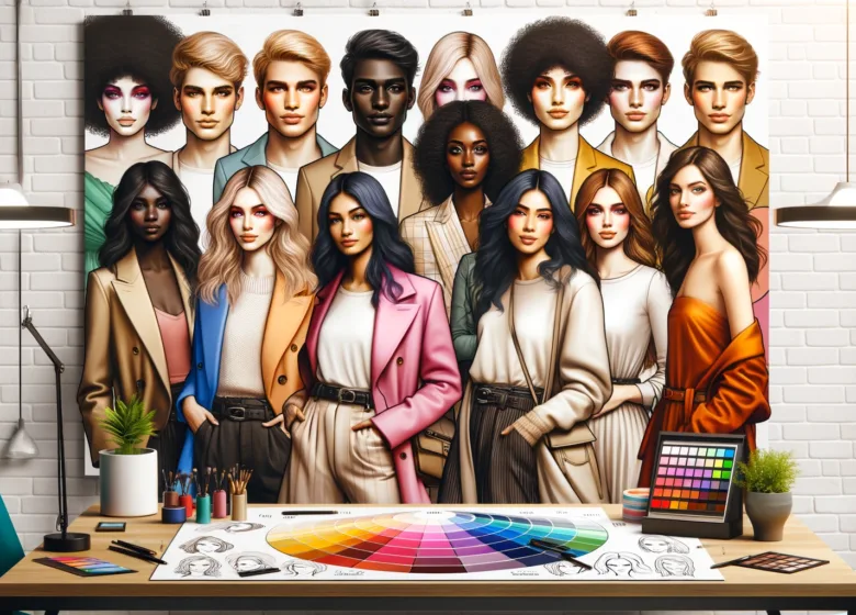 Colorimetria na Maquiagem, Roupas e Cabelo: O Poder das Cores