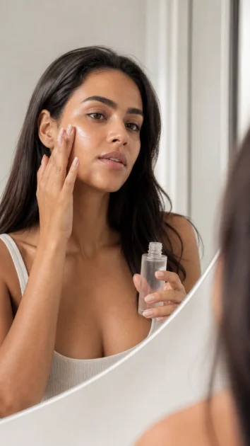 Tendência glass skin explicada: como buscar brilho sem deixar a pele oleosa