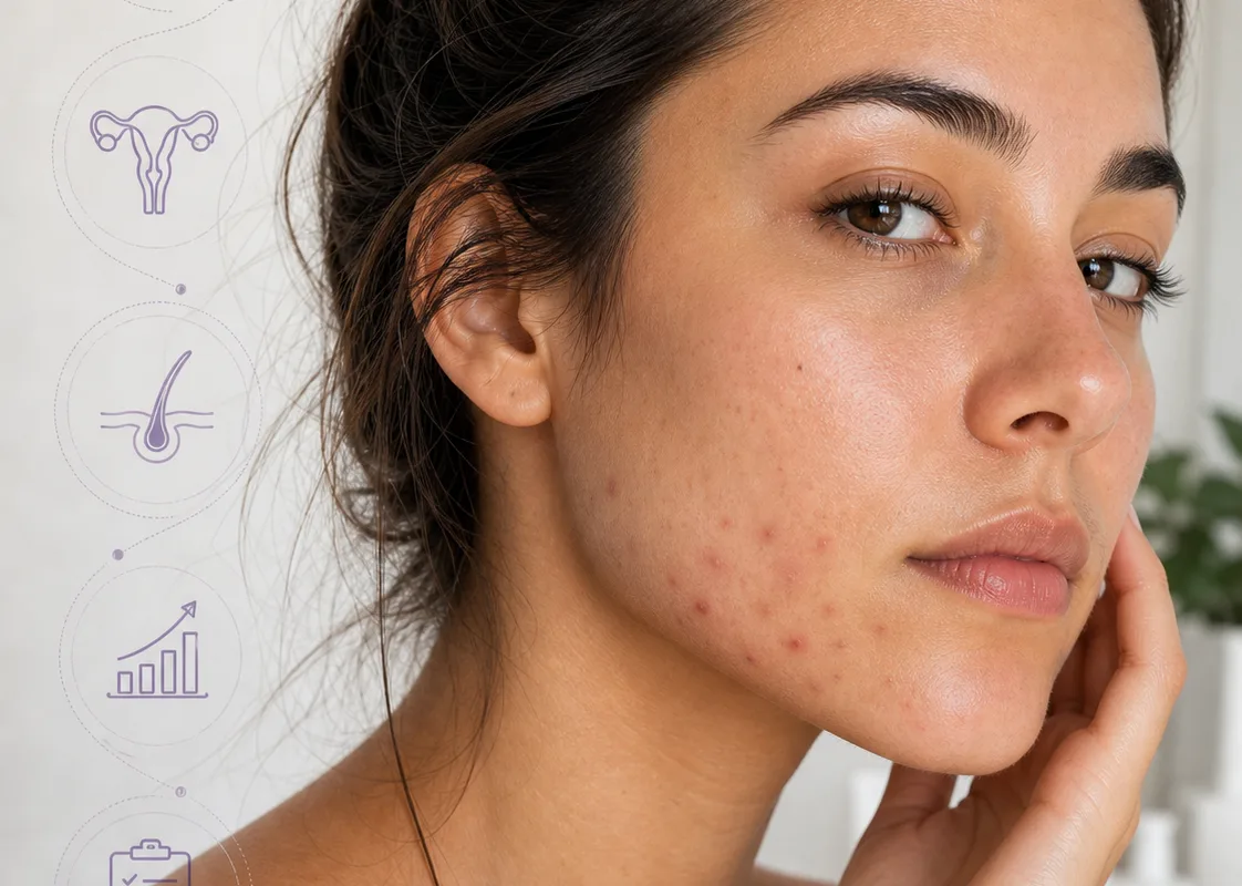 Guia completo da acne hormonal