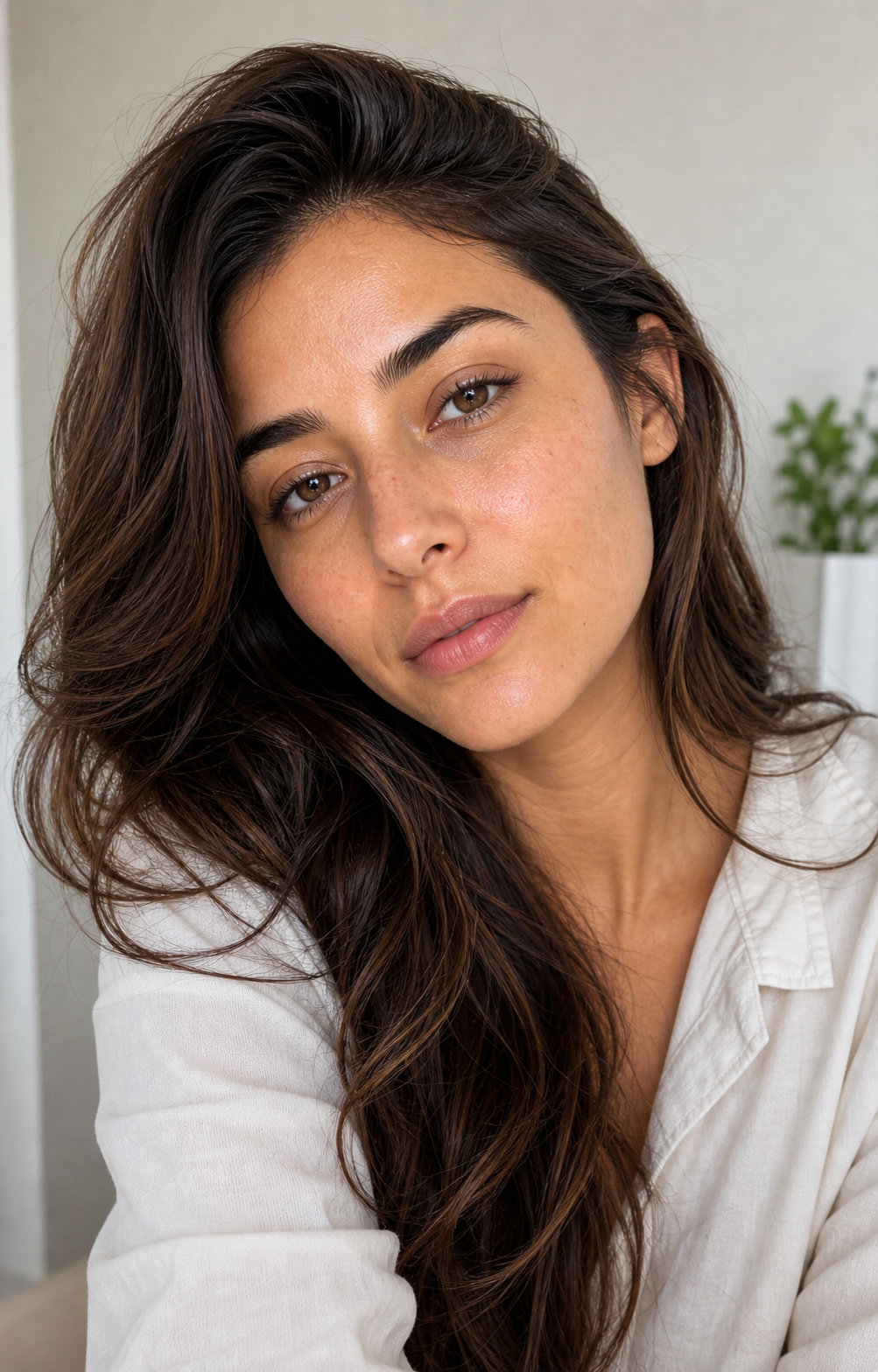 Cabelo: imagem editorial vertical sobre cabelo