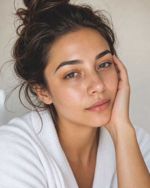 Skincare: imagem editorial vertical sobre skincare