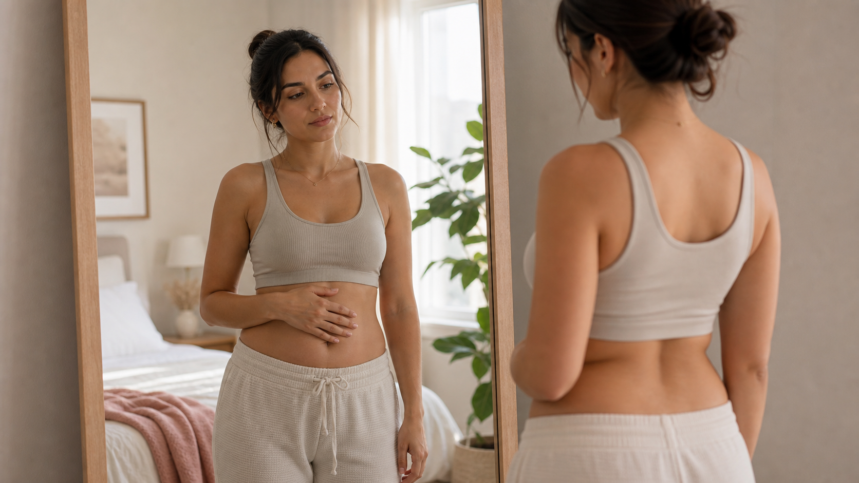 Cortisol e Gordura Abdominal: Por que a Barriga Pode Aumentar: imagem ilustrativa sobre cortisol e gordura abdominal