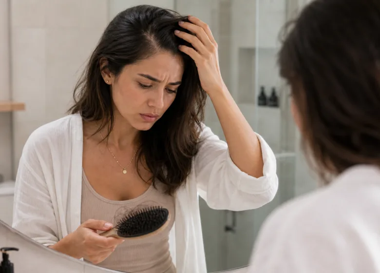 Queda de Cabelo Feminina: Causas, Sinais e O que Fazer