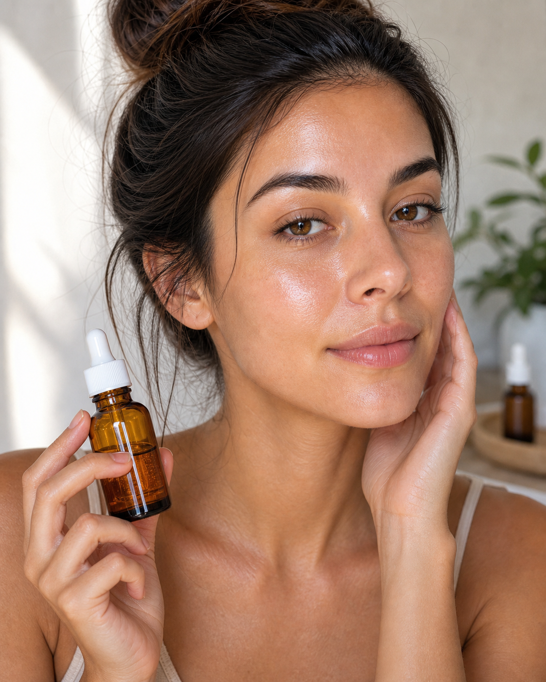 Melhor horário para vitamina C: manhã ou noite para sua pele?: imagem editorial vertical sobre melhor horário para vitamina c
