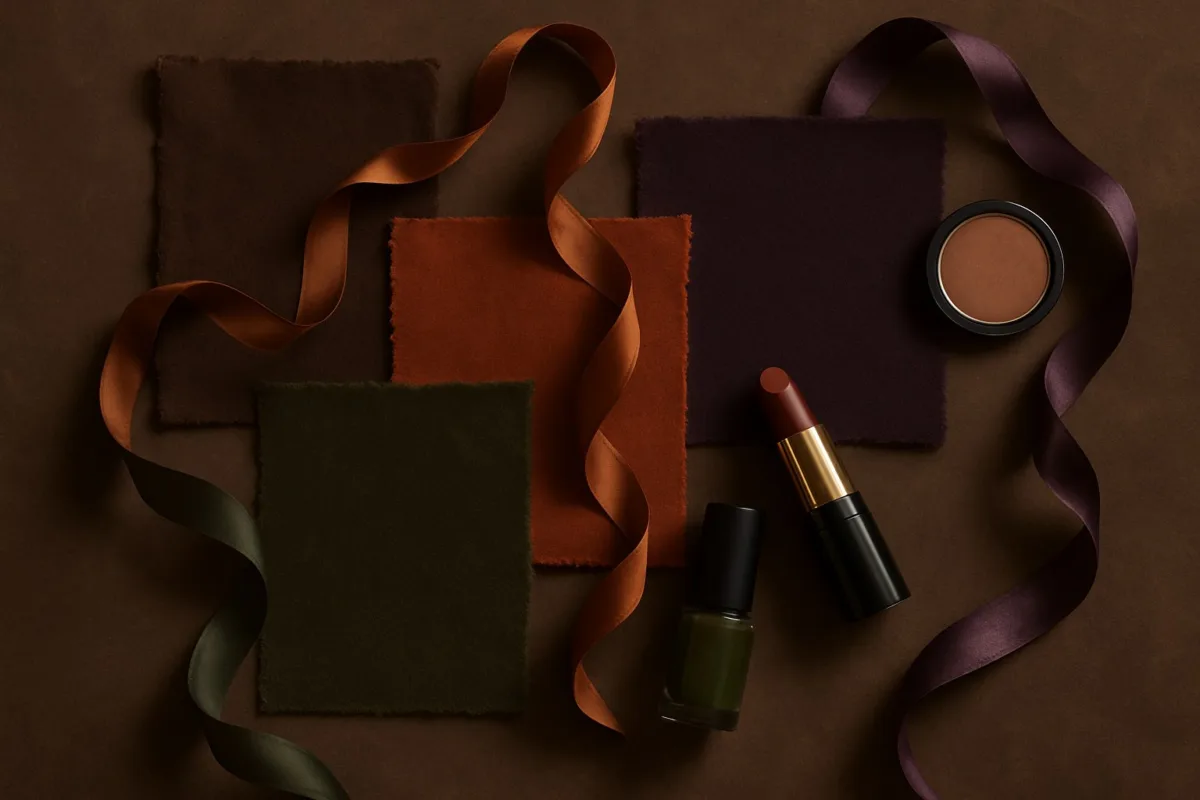 Cartela Outono Profundo: cores, maquiagem e cabelo ideais