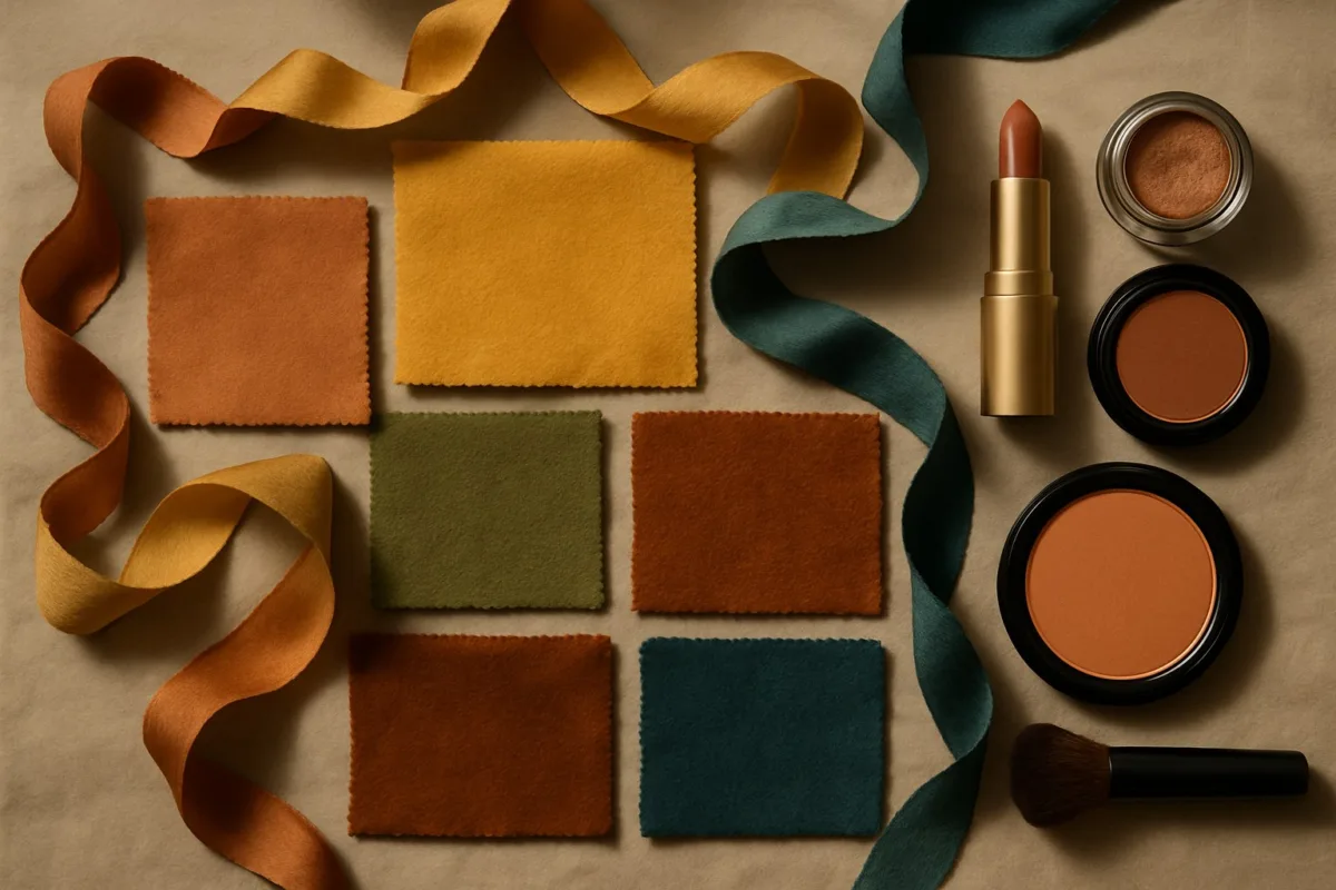 Cartela Outono Quente: cores, maquiagem e cabelo ideais