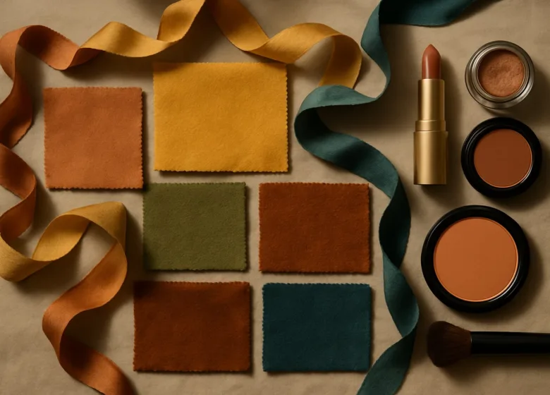 Cartela Outono Quente: cores, maquiagem e cabelo ideais