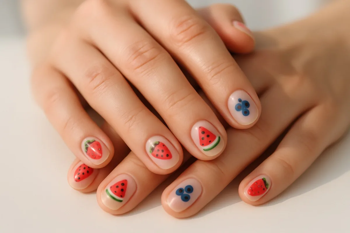 Unhas de frutas: a manicure divertida do verão que dá para adaptar ao inverno brasileiro