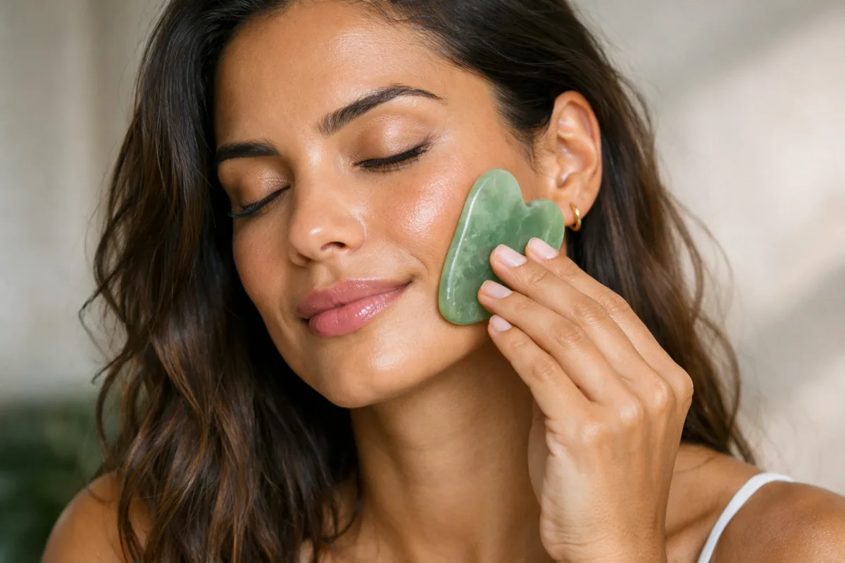 Gua sha: a pedra que virou obsessão de autocuidado no TikTok