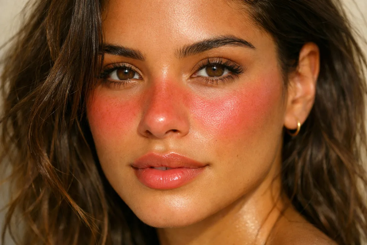 Sunburn blush: o rubor de quem pegou sol que viralizou no TikTok