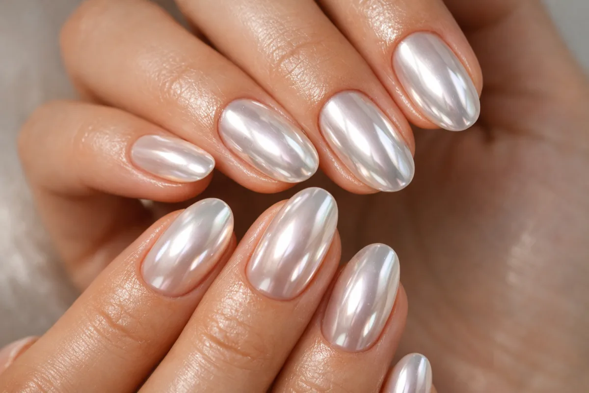 Unhas glazed e chrome: a manicure espelhada que domina o TikTok